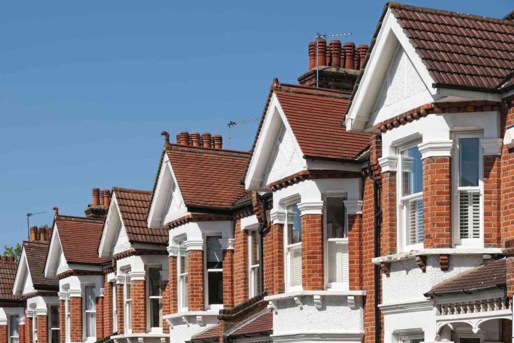houses on street