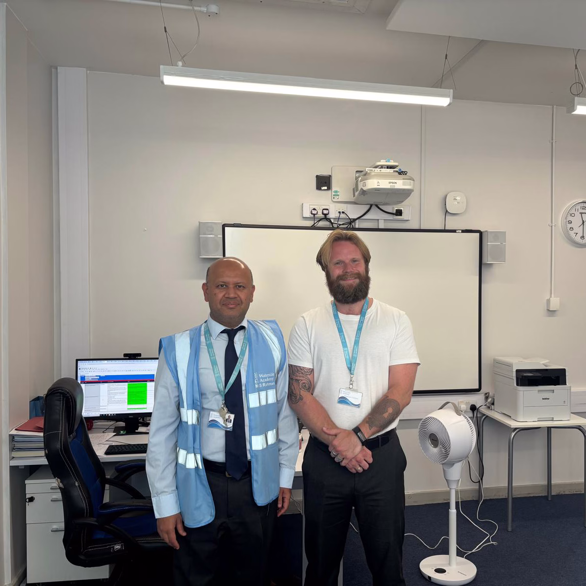 Head teacher & facilities manager at Waterside Academy