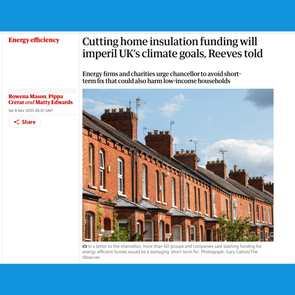 Letter to Chancellor re Retrofit