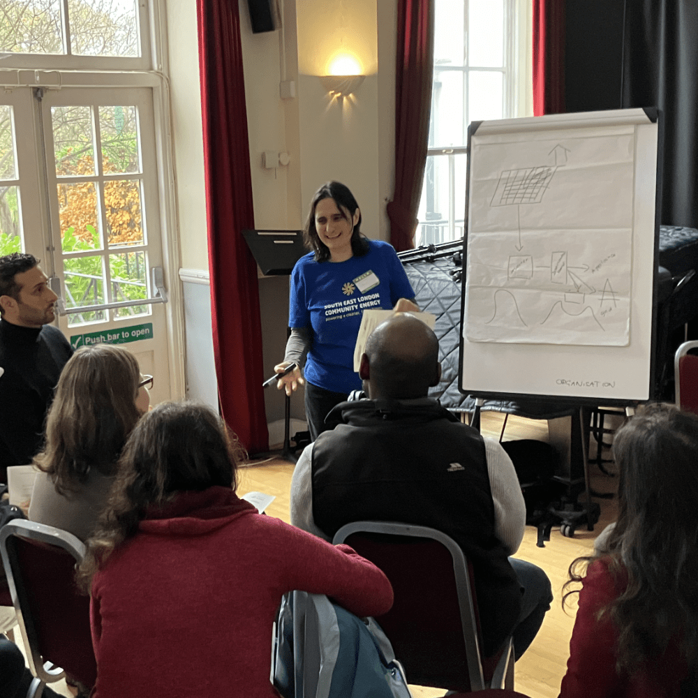 Giovanna Speaking at Festival of Retrofit